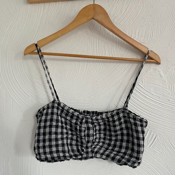 Three-Piece Gingham Lounge Set (Anthroplogie) - Picture 5 of 12